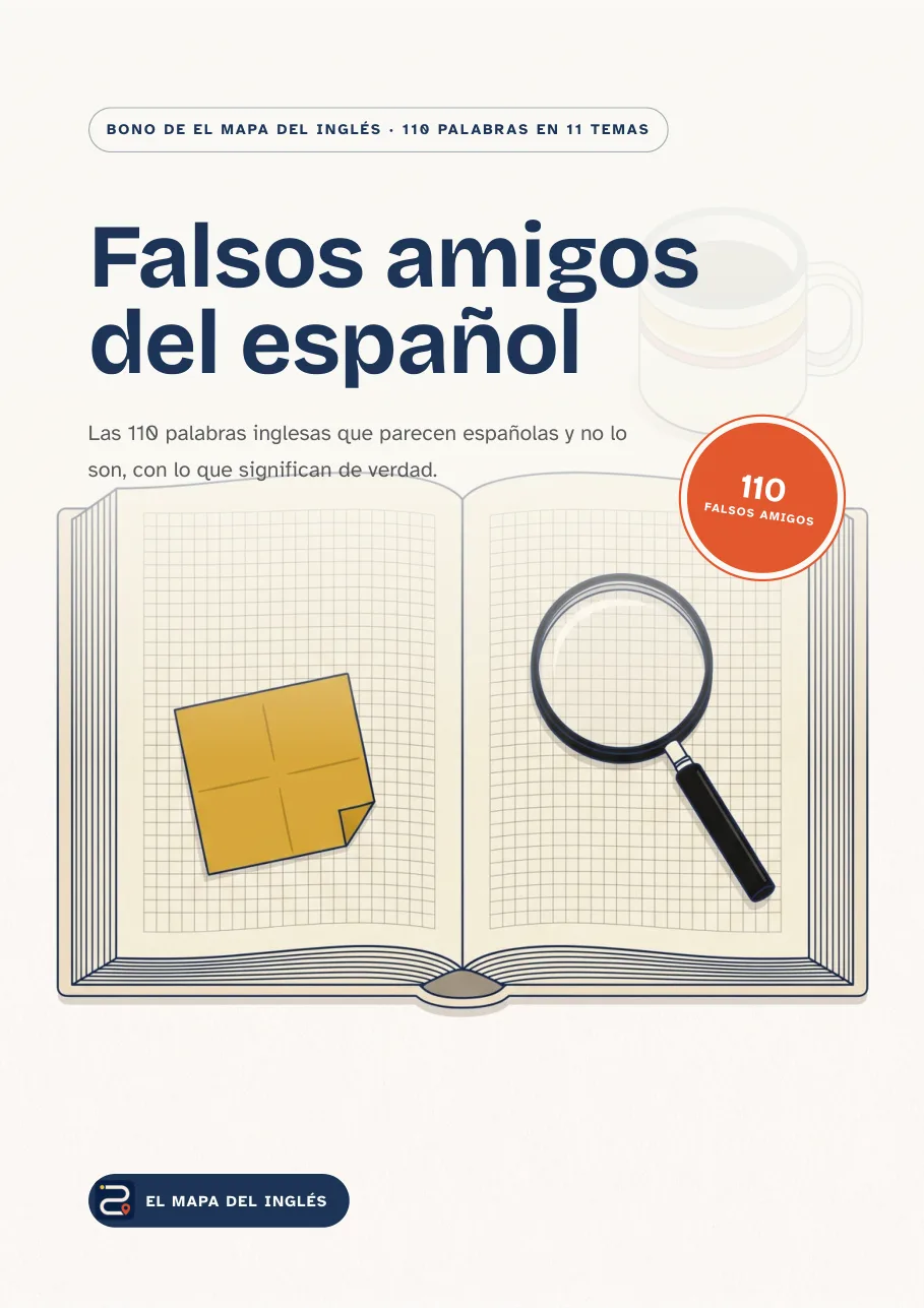 Tapa de Falsos amigos del español